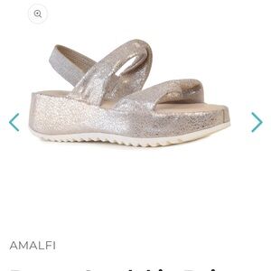 Amalfi Shimmer Sandals